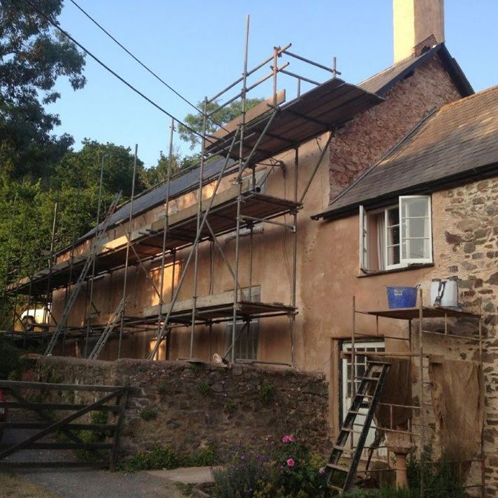 Commercial scaffolding project Somerset